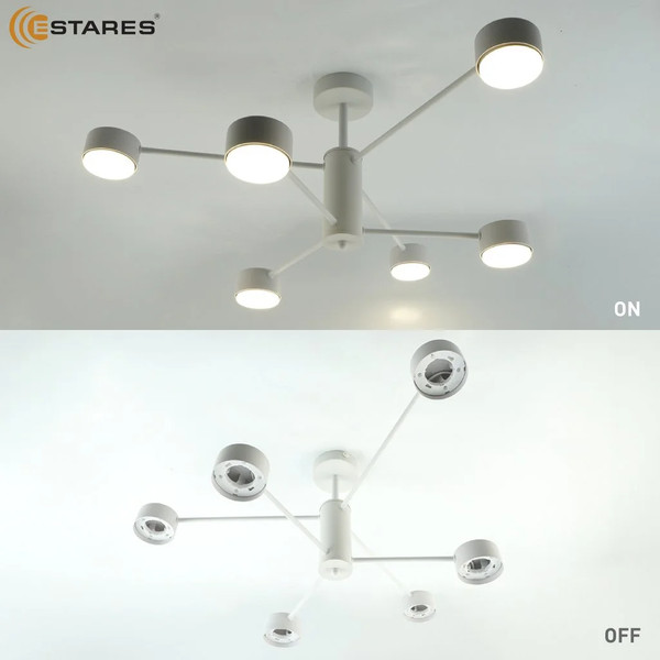 Изображение товара Люстра Estares Gusta 6xGX53 R-780x300-WHITE-IP20