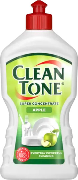 Изображение товара Средство для мытья посуды Clean Tone Яблоко (450мл)
