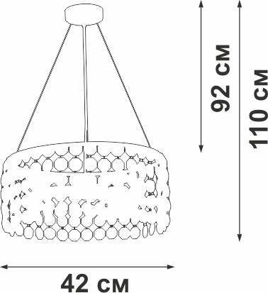 Изображение товара Люстра Vitaluce V5329-8/3S