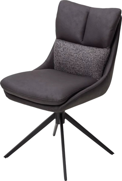 Изображение товара Стул M-City Leroy / 621M05777 (серый Maison 99/Ote Cobble 457/черный каркас)