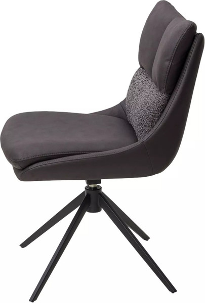 Изображение товара Стул M-City Leroy / 621M05777 (серый Maison 99/Ote Cobble 457/черный каркас)