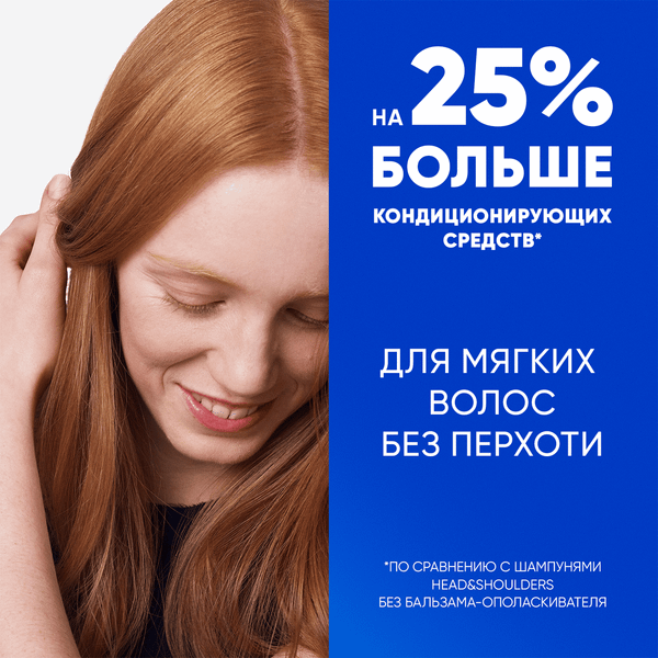 Изображение товара Шампунь для волос Head & Shoulders Ментол против перхоти 2в1 (360мл)