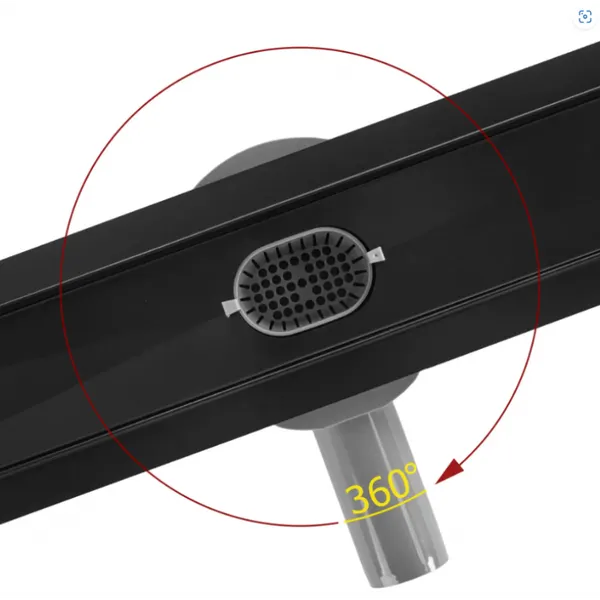 Изображение товара Трап для душа REA Neox Pro Black / REA-G7801