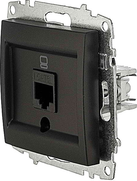 Изображение товара Розетка El-Bi Zena-Vega / 609-014800-247 (черный)