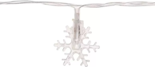 Изображение товара Светодиодная гирлянда Neon-Night Снежинки 304-024 (5м, мультиколор)