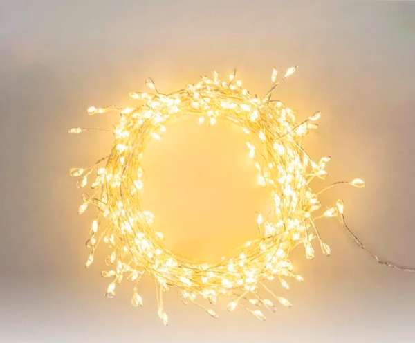 Изображение товара Светодиодная гирлянда Neon-Night Фейерверк / 303-436 (10м, теплый белый)