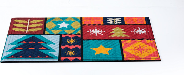 Изображение товара Коврик грязезащитный Multy Home Lima mat 45x75cm / EU5000347 (Colorful Xmas)