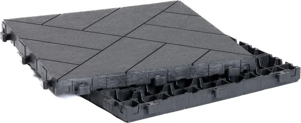 Изображение товара Плитка садовая Multy Home Deck Tile Arista Parquet Graphite / EU5100540 (графит)