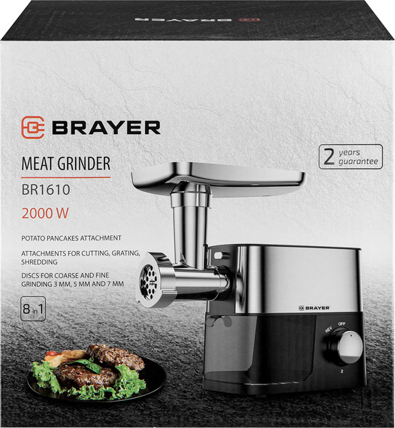 Изображение товара Мясорубка электрическая Brayer BR1610