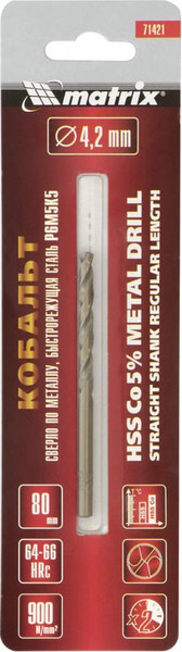 Изображение товара Сверло Matrix 71421