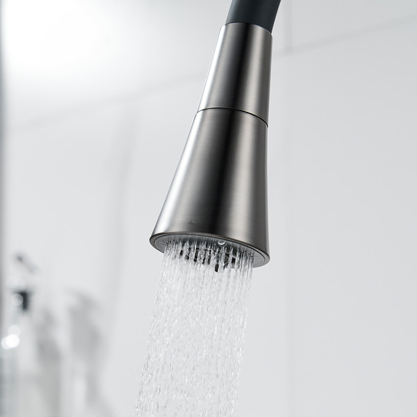 Изображение товара Смеситель Shevanik S543T-3 (оружейная сталь)