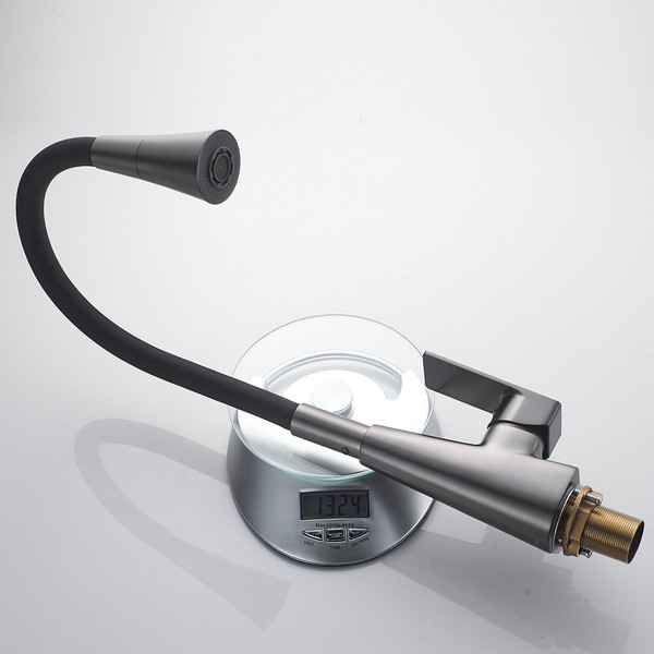 Изображение товара Смеситель Shevanik S543T-3 (оружейная сталь)