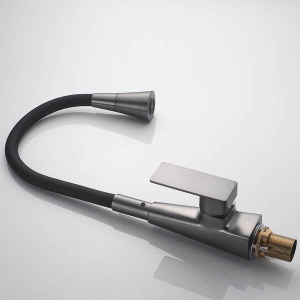 Изображение товара Смеситель Shevanik S543T-3 (оружейная сталь)