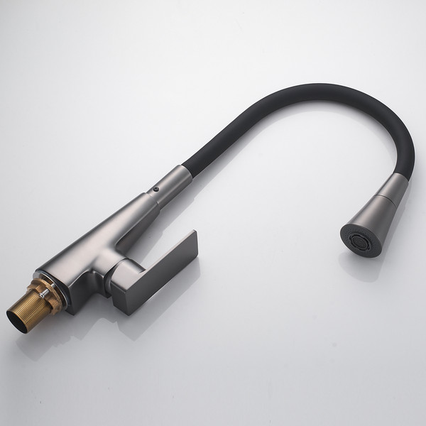 Изображение товара Смеситель Shevanik S543T-3 (оружейная сталь)