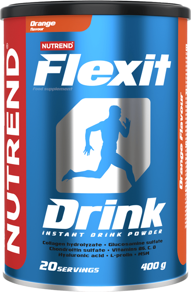 Изображение товара Хондропротектор Nutrend Flexit Drink (400г, апельсин)