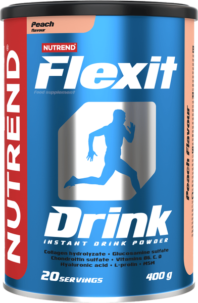 Изображение товара Хондропротектор Nutrend Flexit Drink (400г, персик)