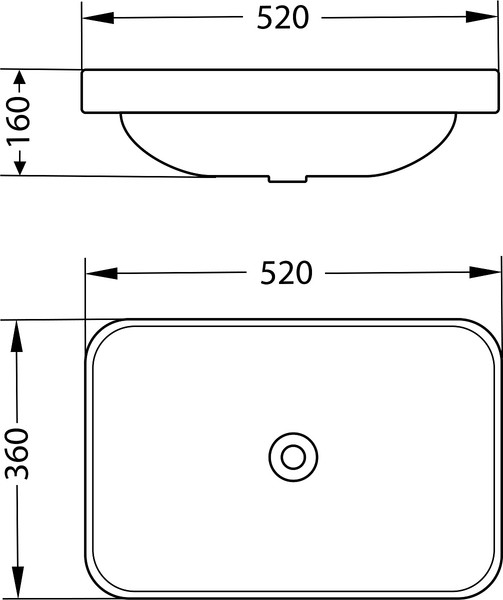 Изображение товара Умывальник Lauter 21441A + клапан 21190CH + сифон 21635CH (хром)