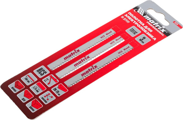 Изображение товара Набор пильных полотен Matrix 78220 (3шт)