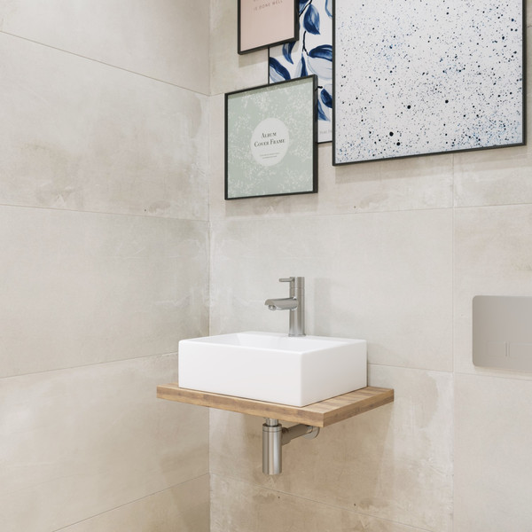 Изображение товара Умывальник Lauter 21344 + клапан 21190G