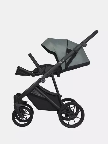 Изображение товара Детская универсальная коляска Riko Velar 2в1 (зеленый)