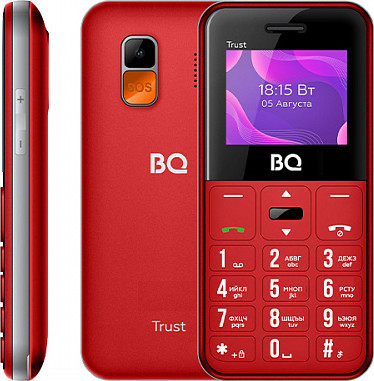 Изображение товара Мобильный телефон BQ 1866 Trust (красный)