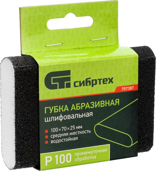 Изображение товара Губка абразивная СибрТех 757387