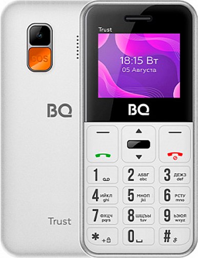 Изображение товара Мобильный телефон BQ 1866 Trust (белый)