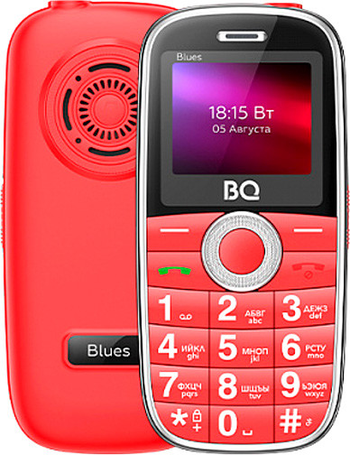 Изображение товара Мобильный телефон BQ 1867 Blues (красный)