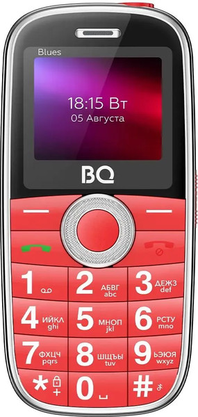 Изображение товара Мобильный телефон BQ 1867 Blues (красный)