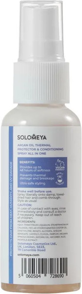 Изображение товара Спрей для волос Solomeya Argan Oil Thermal Protector & Conditioning All In One (50мл)