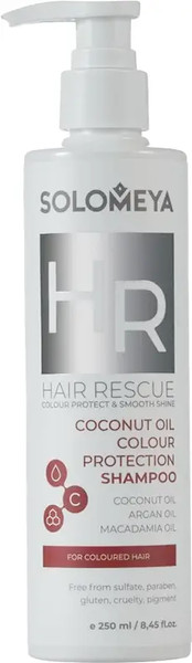 Изображение товара Шампунь для волос Solomeya Coconut Oil Colour Protection (250мл)