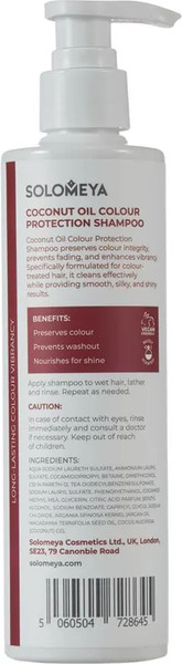 Изображение товара Шампунь для волос Solomeya Coconut Oil Colour Protection (250мл)