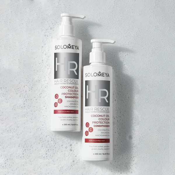 Изображение товара Шампунь для волос Solomeya Coconut Oil Colour Protection (250мл)