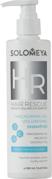 Изображение товара Шампунь для волос Solomeya Macadamia Oil Volumising (250мл)