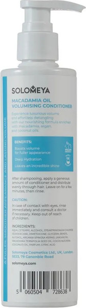 Изображение товара Кондиционер для волос Solomeya Macadamia Oil Volumising (250мл)