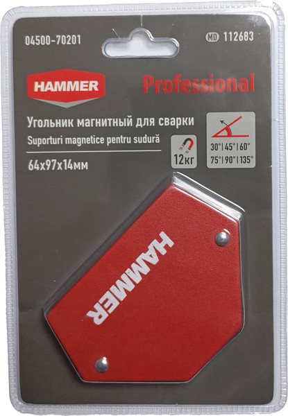 Изображение товара Магнитный фиксатор Hammer 04500-70201 (12кг)