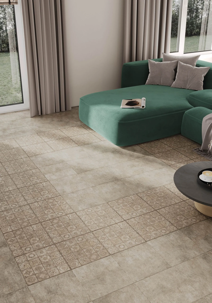 Изображение товара Декоративная плитка Beryoza Ceramica Balos GP песочный (293x293)