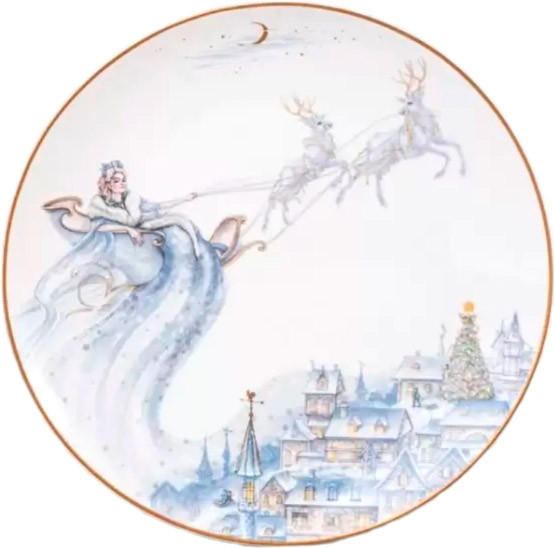 Изображение товара Тарелка закусочная (десертная) Lefard Снежная королева 590-632