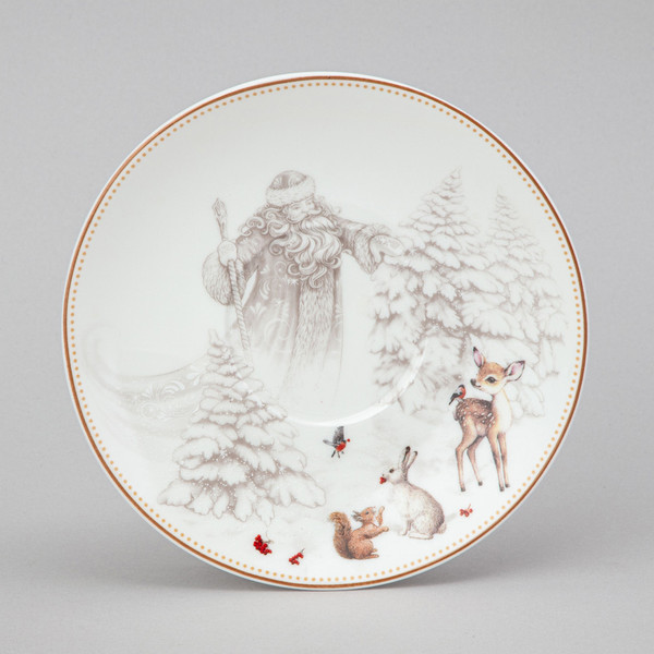 Изображение товара Чашка с блюдцем Lefard Морозко 85-2044