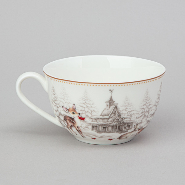 Изображение товара Чашка с блюдцем Lefard Морозко 85-2044