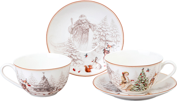 Изображение товара Набор для чая/кофе Lefard Морозко 85-2045