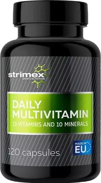 Изображение товара Витаминно-минеральный комплекс Strimex Daily Multivitamin (120 таблеток)