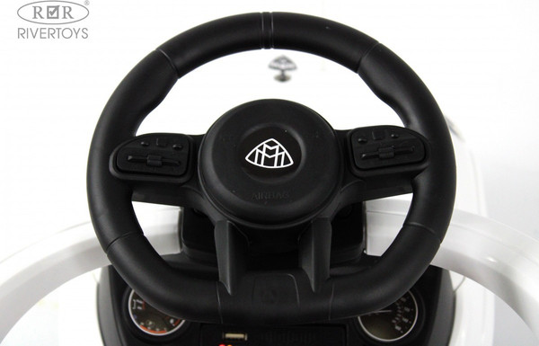 Изображение товара Качалка-каталка RiverToys Mercedes-Benz G63 Z003ZZ-B (белый)