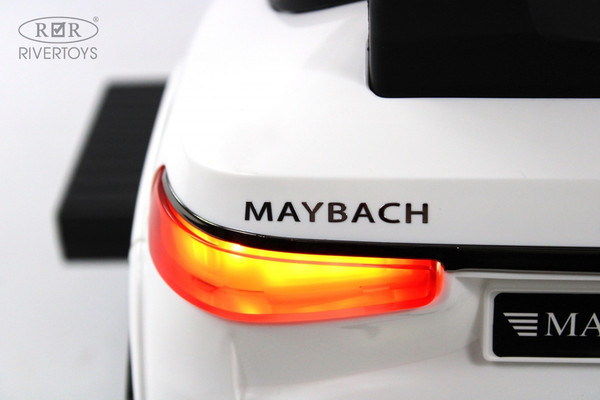 Изображение товара Качалка-каталка RiverToys Mercedes-Benz G63 Z003ZZ-B (белый)