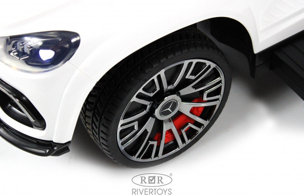 Изображение товара Качалка-каталка RiverToys Mercedes-Benz G63 Z003ZZ-B (белый)