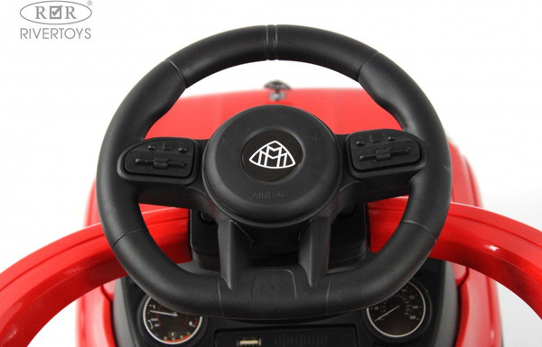Изображение товара Качалка-каталка RiverToys Mercedes-Benz G63 Z003ZZ-B (красный)