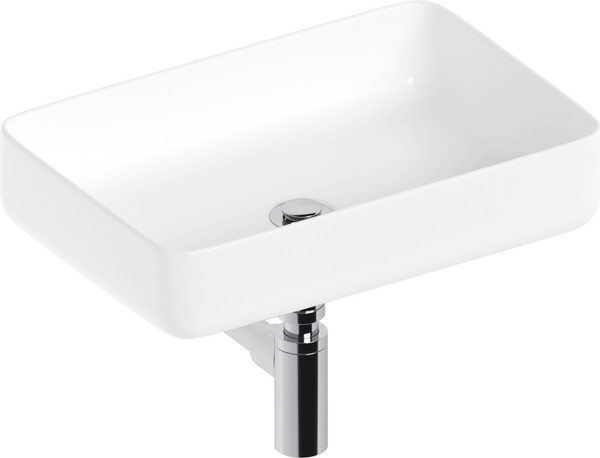 Изображение товара Умывальник Lauter 21487-50 + клапан 21190CH + сифон 21635CH (хром)