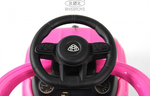 Изображение товара Качалка-каталка RiverToys Mercedes-Benz G63 Z003ZZ-B (розовый)