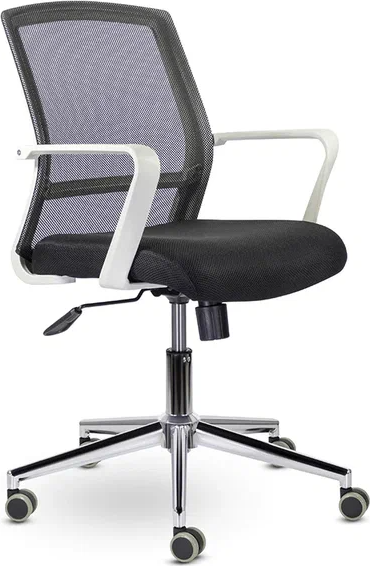 Изображение товара Кресло офисное UTFC Дэли СН-503 (ТW-01/Е11-к/Е11-к/черный/белый хром)