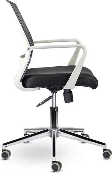Изображение товара Кресло офисное UTFC Дэли СН-503 (ТW-01/Е11-к/Е11-к/черный/белый хром)